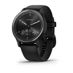 Garmin vívomove Sport Slate/Black Silicone Band - 010-02566-00