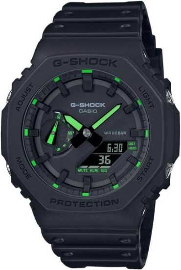 Casio G-Shock GA-2100-1A3ER Neon Accent Series