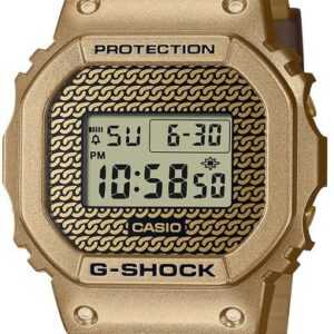 Casio G-Shock DWE-5600HG-1ER Gold Chain