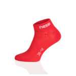 Nessi Sportswear Prodyšné kotníkové ponožky Road S STP-12 Red Velikost: 45-47