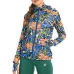 Nessi Sportswear Celorozepínací dámská bunda s kapucí HRDK-14P8 Poppy Velikost: XS