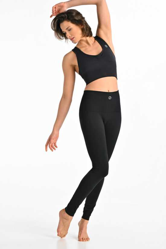 Nessi Sportswear Multisportovní Prodyšné Legíny Ultra ULL-90 Black Velikost: XS/S