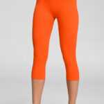 Nessi Sportswear 3/4 Multisportovní Prodyšné Legíny Ultra ULT-30 Orange Velikost: M/L