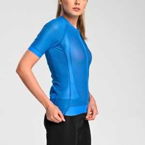 Nessi Sportswear Celorozepínací Cyklistické Tričko KKK-50 Blue Velikost: XS