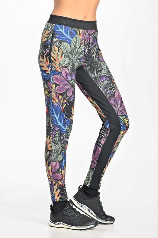 Nessi Sportswear Zateplené Běžecké Kalhoty TSW-16M4 Mosaic Indian Summer Velikost: XS