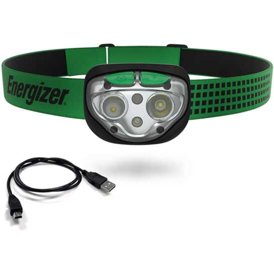 Čelovka Energizer Vision Ultra LED 400lm USB Barva: zelená