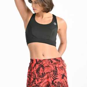 Nessi Sportswear Běžecká Sukně se Šortkami SRGU-17R40 Ornamo Flower Red Velikost: XS