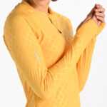 Nessi Sportswear Tréninková Mikina s průstřihem na sporttester LBKZ-1110 Shiny Sunny Velikost: XS