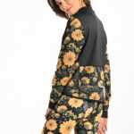 Nessi Sportswear Designová Termoaktivní Sportovní Mikina BUL-17S9 Sunflowers Velikost: XS