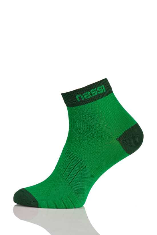 Nessi Sportswear Prodyšné Běžecké Ponožky RSB-72-70 Green-Dark Green Velikost: 42-44