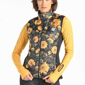 Nessi Sportswear Dámská Prošívaná Vesta VQW-17S9 Sunflowers Velikost: XL