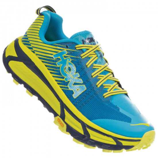 Dámské běžecké boty Hoka One One Evo Mafate 2 Velikost bot (EU): 40 / Barva: modrá/žlutá