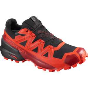 Pánské běžecké boty Salomon Spikecross 5 Gore-Tex Velikost bot (EU): 42 / Barva: červená/černá