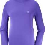 Salomon Essential Seamless T-Shirt Hoodie W S